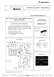 MC75113L datasheet pdf Motorola