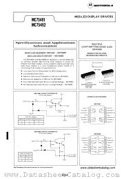 MC75491 datasheet pdf Motorola