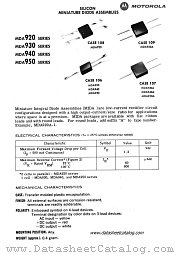 MDA920-1 datasheet pdf Motorola
