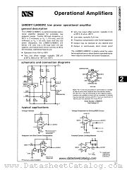 LH0001 datasheet pdf National Semiconductor