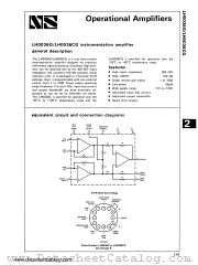 LH0036CG datasheet pdf National Semiconductor