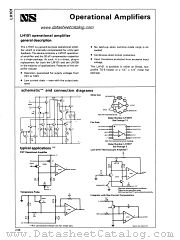 LH101H datasheet pdf National Semiconductor