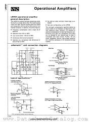 LM101H datasheet pdf National Semiconductor