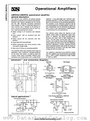 LM101AF datasheet pdf National Semiconductor