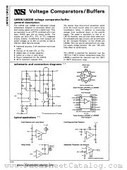 LM106F datasheet pdf National Semiconductor