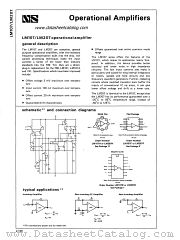 LM107F datasheet pdf National Semiconductor