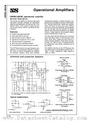 LM218F datasheet pdf National Semiconductor