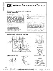 LM219H datasheet pdf National Semiconductor