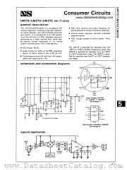 LM172H datasheet pdf National Semiconductor