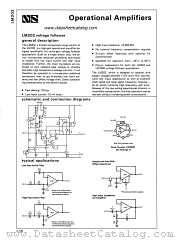 LM202H datasheet pdf National Semiconductor