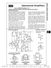 LM216F datasheet pdf National Semiconductor