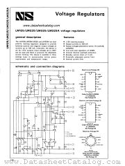 LM325AS datasheet pdf National Semiconductor