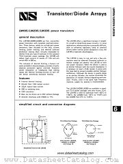 LM395H datasheet pdf National Semiconductor