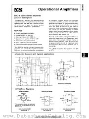 LM318D datasheet pdf National Semiconductor