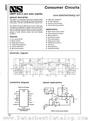 LM377N datasheet pdf National Semiconductor