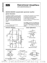 LM4250F datasheet pdf National Semiconductor