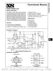 LM555H datasheet pdf National Semiconductor