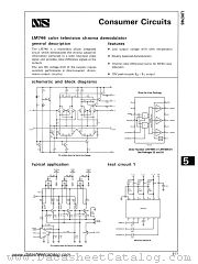 LM746N datasheet pdf National Semiconductor