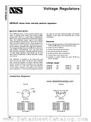 LM78L08 datasheet pdf National Semiconductor