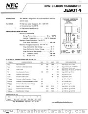 JE9014 datasheet pdf NEC