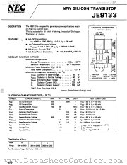 JE9133 datasheet pdf NEC