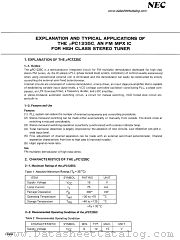 uPC1235C datasheet pdf NEC