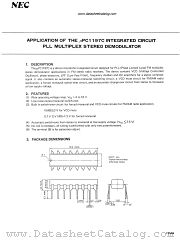 uPC1198C datasheet pdf NEC