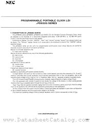 uPD833G datasheet pdf NEC