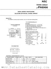 uPA64H datasheet pdf NEC