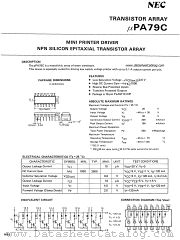 uPA79C datasheet pdf NEC