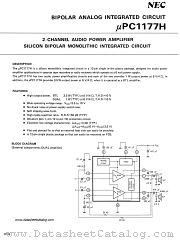 uPC1177H datasheet pdf NEC