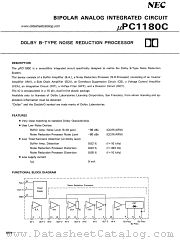 uPC1180C datasheet pdf NEC