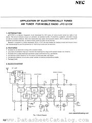 uPC1215V datasheet pdf NEC