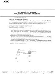 uPC1222C datasheet pdf NEC