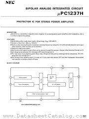 uPC1237H datasheet pdf NEC