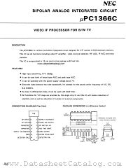 uPC1366C datasheet pdf NEC