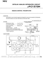 uPC1373H datasheet pdf NEC