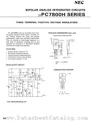 uPC7800H SERIES datasheet pdf NEC