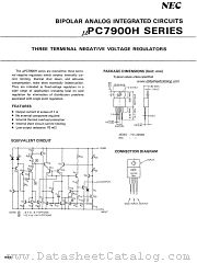 uPC7905H datasheet pdf NEC