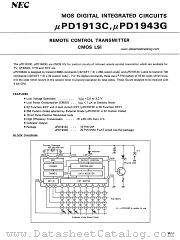 uPD1913C datasheet pdf NEC