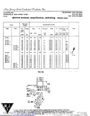 BSX52A datasheet pdf New Jersey Semiconductor
