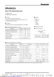 DRA5A23J datasheet pdf Panasonic