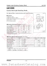 LN122D datasheet pdf Panasonic