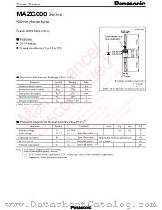 MAZG056 datasheet pdf Panasonic