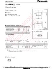 MAZN056 datasheet pdf Panasonic