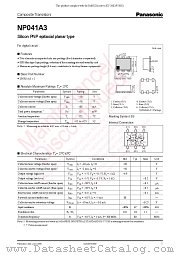 NP041A3 datasheet pdf Panasonic