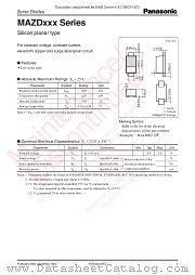 MAZD036 datasheet pdf Panasonic