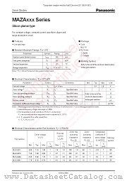 MAZA068 datasheet pdf Panasonic
