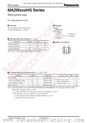 MAZM120HG datasheet pdf Panasonic