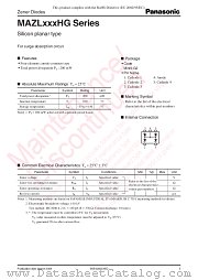 MAZL120HG datasheet pdf Panasonic